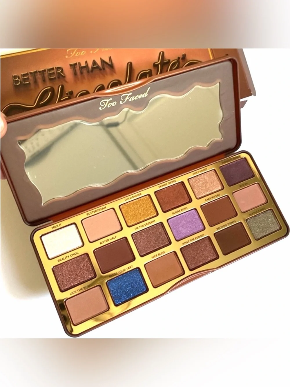 Too Faced Makeup Better Than Chocolate Eyeshadow Palette NWT